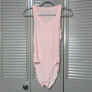 Aerie pink bodysuit
